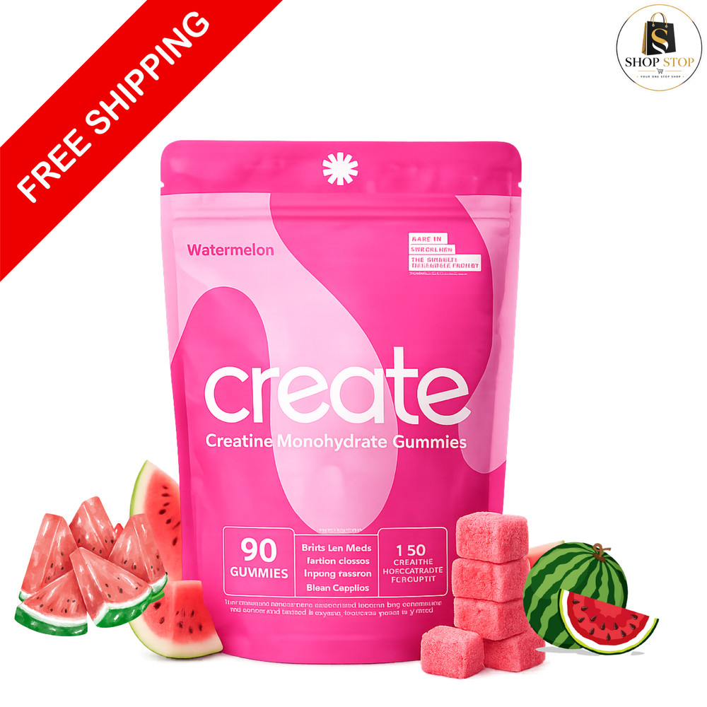 Create Creatine Monohydrate Gummies For men & women, boost focus, strength