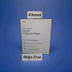 8 Boxes of DS-01 Rapid Gut Recovery 14 Day Gut Reset EXP 7/2026