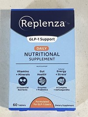 Replenza Daily Nutritional Supplement 60ct Exp-08/2026 NEW SEALED