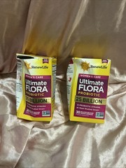 2PK RenewLife Women’s Care Ultimate Flora, 60 Total Exp. 4/2027 DAMAGE BOX.