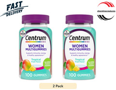 Women’s Multivitamin Gummies Centrum Immune, Energy, Healthy Appearance Support