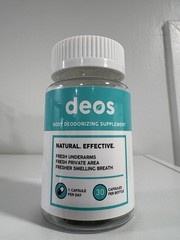 Does Body Deodorizinc Supplement Natural Effective 30 Capsules