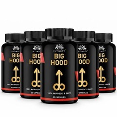 Natural Ayurvedic Big Hood capsule for long penis size For Men 30 Caps | Pack 5