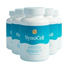 5-Pack Synocell Capsules – Back Neck and Joint Support Complex