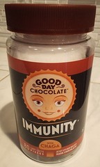Good Day Chocolate – Immunity w/ Chaga, 80 Pieces (20 Servings) – New/Sealed!