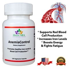Improve Hemoglobin, Ferrous Gluconate 150 mg and Vitamins, Healthy Iron Levels.