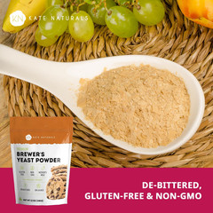 Brewers Yeast Powder for Lactation Support & Nursing Moms. Debittered Brewer’…