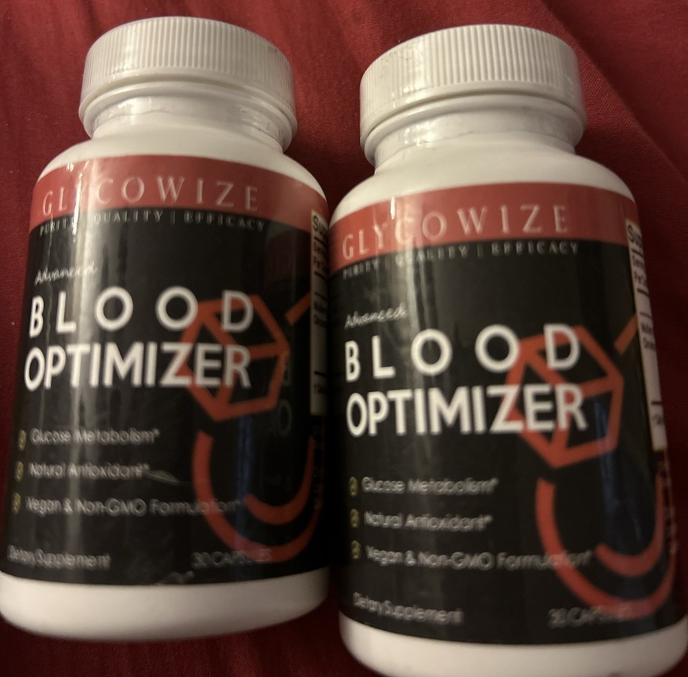 2X Glycowize Advanced Blood Optimizer – Glucose Metabolism 60 Caps Exp 3/2027