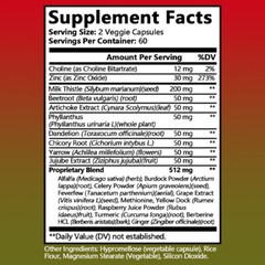 Liver Support Capsules, Liver Detox & Liver Health,Balance Digestive Health