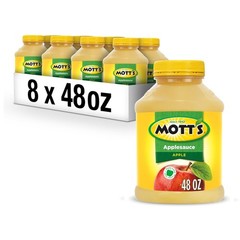 48 Oz Apple Applesauce Bulk Pack of 8 Large Jars Free Shipping