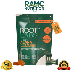 Root Labs 10-in-1 Alpha Shilajit Gummies | 120 Gummies Sealed Pack