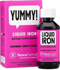 NovaFerrum Yummy | Pediatric Drops Liquid Iron Supplement for Infants and Toddle