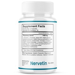 Nervetin Capsules for Neuropathy Premium Support Nerve Comfort Relaxation (60ct)