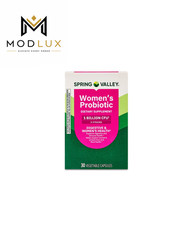 Spring Valley Women’s Probiotic Capsules for Digestive Health, 30 Count