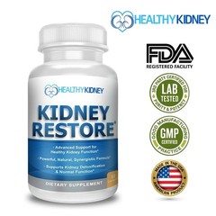 1 Pack Kidney Restore Support Detox Cleanse Complete Flush Natural Supplement