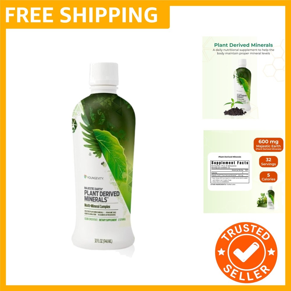 Plant Derived Minerals Multi-Mineral Complex | Made from Humic Shale | Liquid…