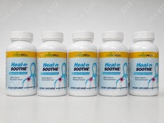 5 Pack LivingWell Heal-n-Soothe Systemic Enzyme Formula 90 Capsules 450 Total