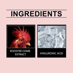 Comb Rooster Collagen, Hyaluronic Acid | Rooster Comb Extract 140mg 60 Capsule ^