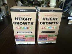 2x Wellanova Height Growth Vitamin Gummies for Kids, Teens, Adults 60ct 9-2027