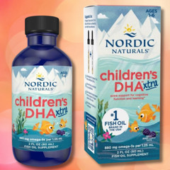 Children’s DHA Xtra – Concentrated Omega-3 for Kids, Berry, 2 oz