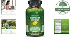 Cognitive Function Support with Ginseng Softgels – 60 Liquid Gel Capsules