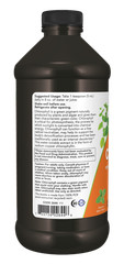 Now Foods Liquid Chlorophyll Mint Flavor 16 fl oz 473 ml Cleanser 07/2025EXP