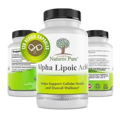 Alpha Lipoic Acid 120 Capsules – Simply Nature’s Pure 600mg 4 month supply