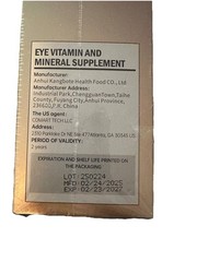 Zooone Eye Vitamin and Mineral Supplement 90 Tablets EXP 2/2027