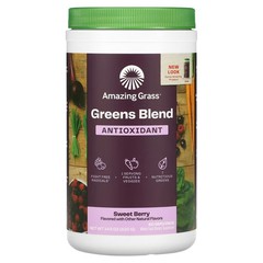 2 X Amazing Grass, Greens Blend, Antioxidant, Sweet Berry, 14.8 oz (420 g)
