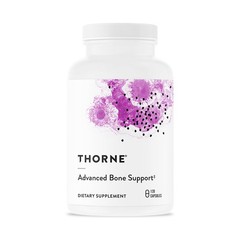 THORNE Advanced Bone Support, Calcium, Magnesium & Vitamin D3, 120 Capsules