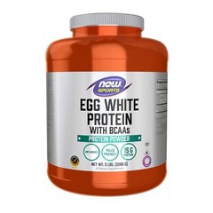 NOW Sports Egg White Protein Powder 113 Servings 16g Protein High Quality