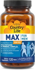 Country Life Max for Men (Iron Free) 120 tabs