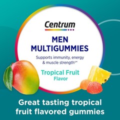 Centrum Men’s Multivitamin Gummies, Immune, Energy, 100 Count (Pack of 1)