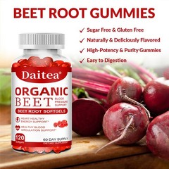 Beetroot Powder Blood Pressure Support with Grape Seed Strengthen Immunity