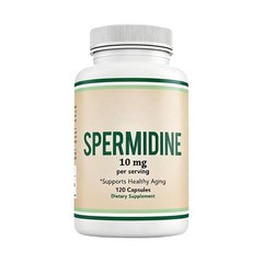 REAL SPERMIDINE HCL * 120 Caps, 3rd Party Tested Premium Pharmaceutical Strength