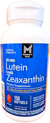 Member’s Mark Lutein with Zeaxanthin Softgels 150 Count EXP 09/2026