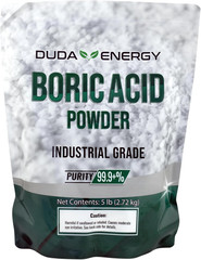 Duda Energy – Borp5F Borp5 Fine Powder Boric Acid H3BO3 99, 5 Lb.