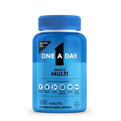 One A Day Men Multivitamin 200 Count Daily Energy Support