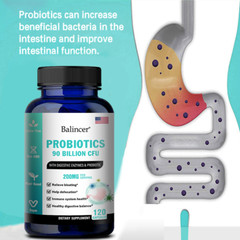 Probiotics for Men and Women | 90 billion CFU | Non-GMO | Vegetarian