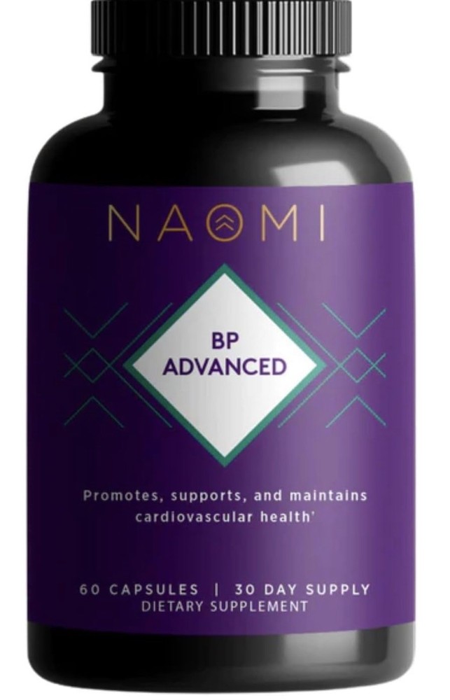 NAOMI BP Advanced, Supports Cardiovascular Health, Circulatory Health, Olive …