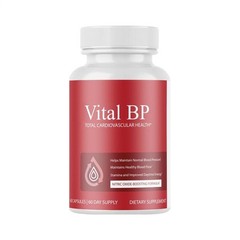 `Vital BP-Total Cardiovascular Health, Support Blood Flow – 60/120/180 Capsules