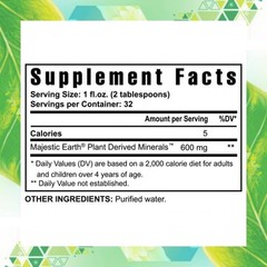 77+ Plant-Derived Liquid Minerals, 64 oz Total – Enhanced Nutrient Absorption