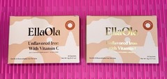 EllaOla Iron with Vitamin C 30 Sachets Drink Powder Exp 1/28 Set of 2