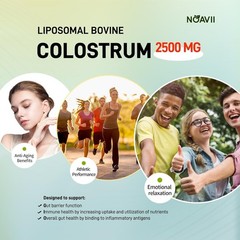 Grass Fed Liposomal Bovine Colostrum Powder – Pure Bovine Colostrum – 6.35 Oz