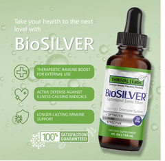 BioSILVER Ionic Colloidal Silver 20 PPM Liquid 4oz Dropper by Thrival Labs