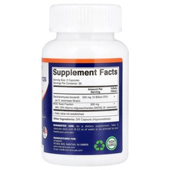 Saccharomyces + MOS, 60 DRcaps® Hypromellose Capsules
