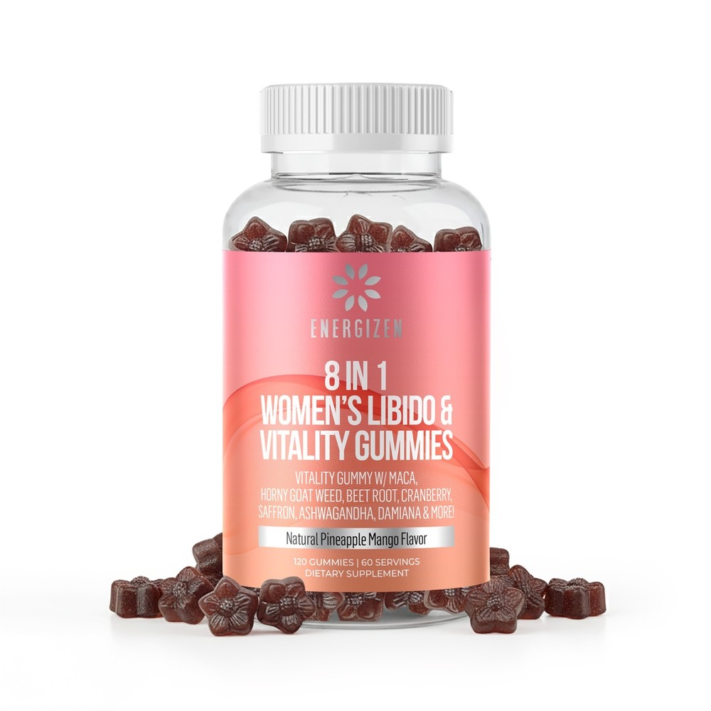 Women’s Libido & Intimacy Gummies – 8-in-1 Sexual Wellness Formula 120 ct