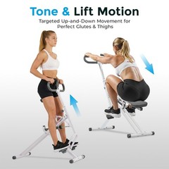 EFITMENT Rower-Ride Squat Machine, Squat Assist Rower for Glutes an… Fast Ship