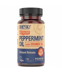 DEVA Peppermint Oil – Vegan – 90 Vcaps – Delayed Release