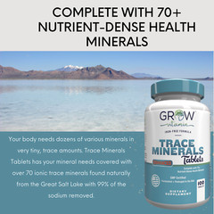Mega Minerals Supplement Complete Mineral Complex W/ Calcium Magnesium Potassium